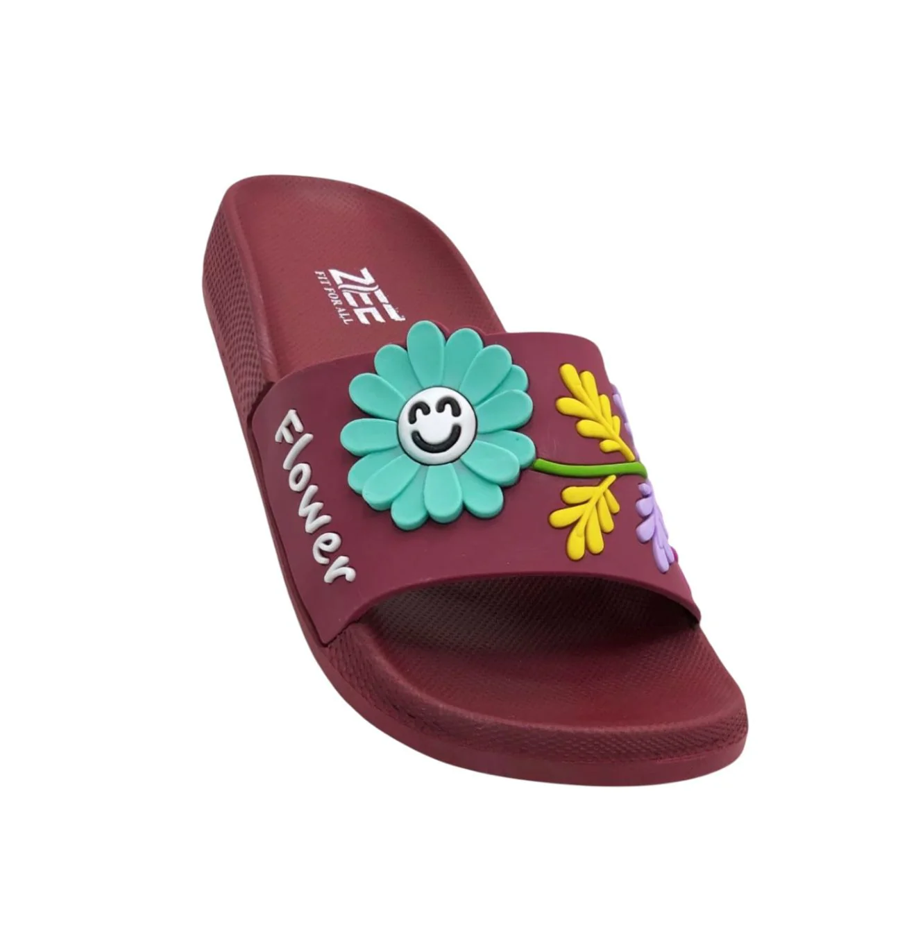 Flower Imposed Slide For Women|ZEE-230 - Image 13