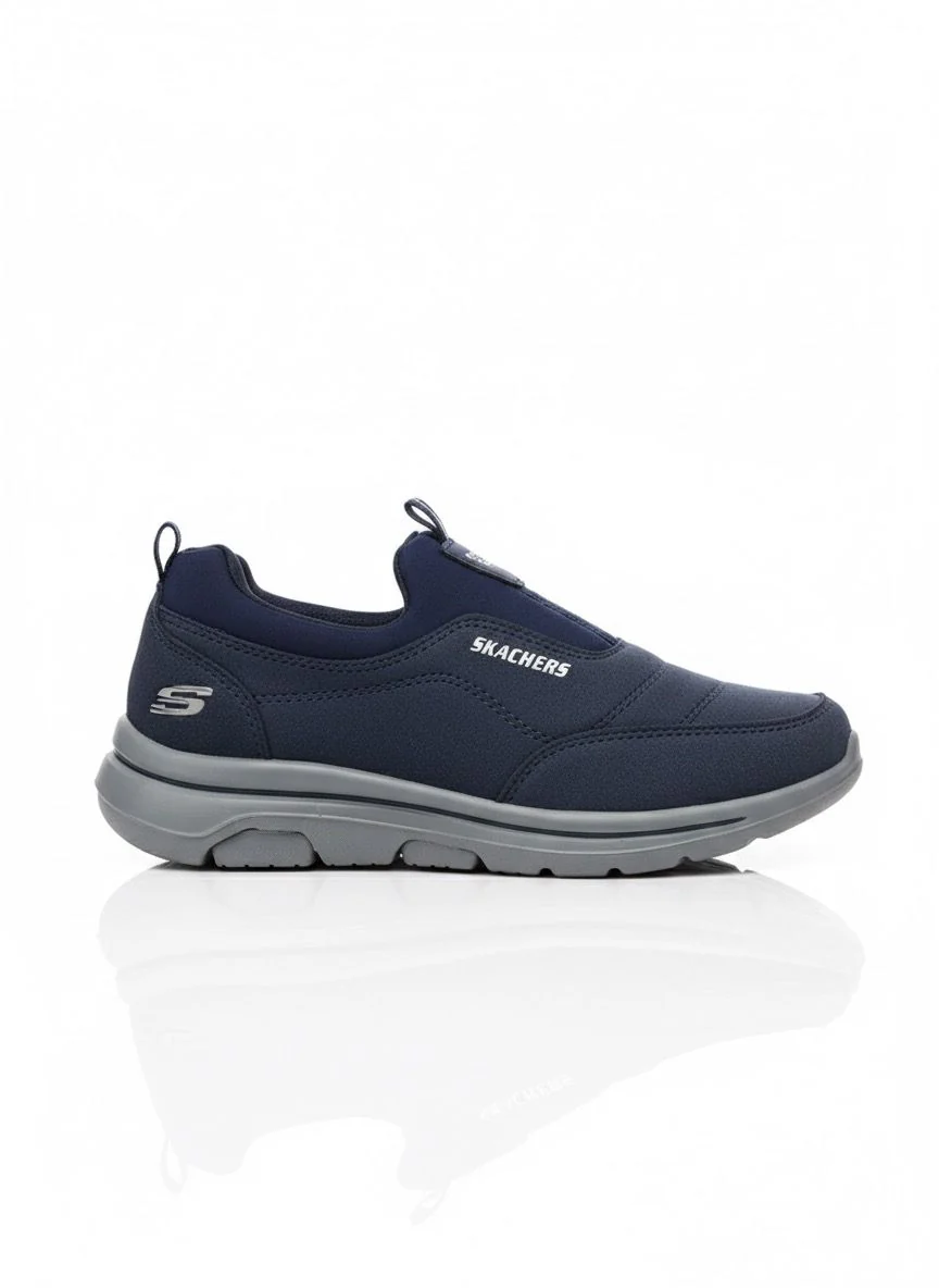 Men’s Black Slip- Walking Sneakers | Lightweight Comfortable Daily Wear Shoes |N-31 - Image 10