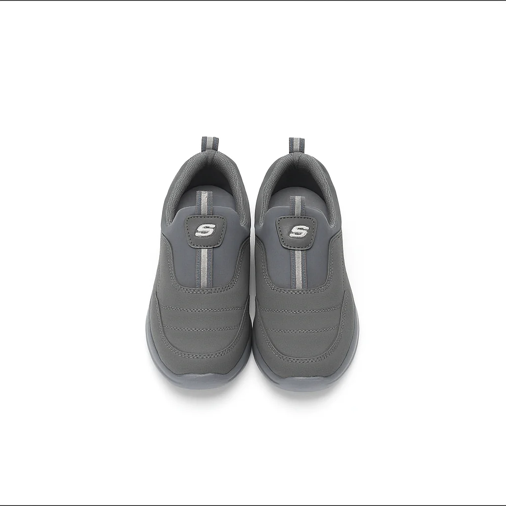 Men’s Black Slip- Walking Sneakers | Lightweight Comfortable Daily Wear Shoes |N-31 - Image 6