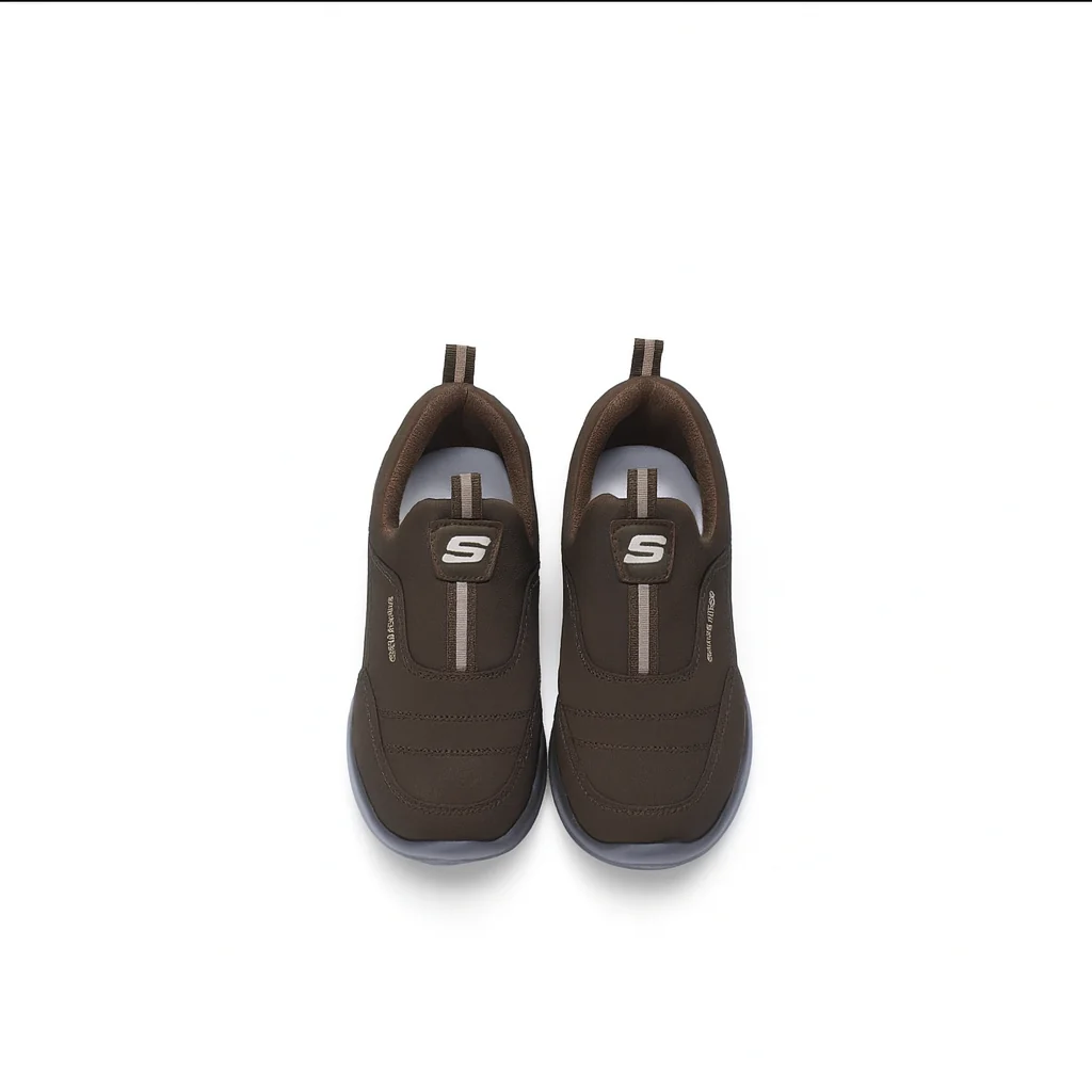 Men’s Black Slip- Walking Sneakers | Lightweight Comfortable Daily Wear Shoes |N-31 - Image 9