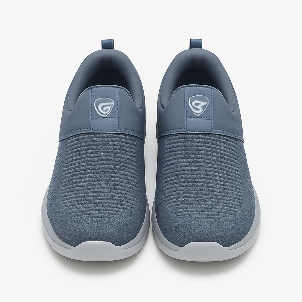 Men’s Comfort Slip-On Walking Shoes  Knitted Upper, Lightweight Soft Sole |N-23 - Image 7
