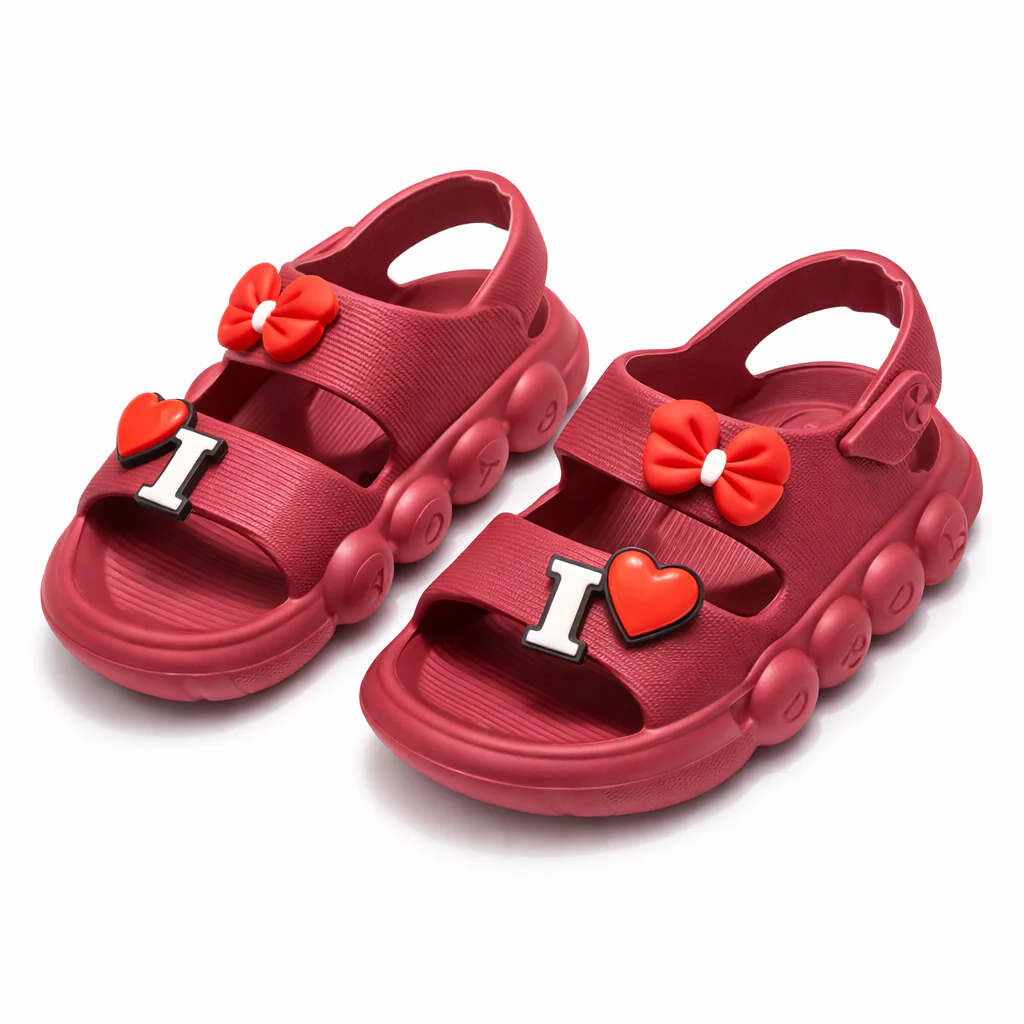 Kids Barbie Comfort Sandals – Lightweight EVA Summer Slippers for Girls|G-304 - Image 7