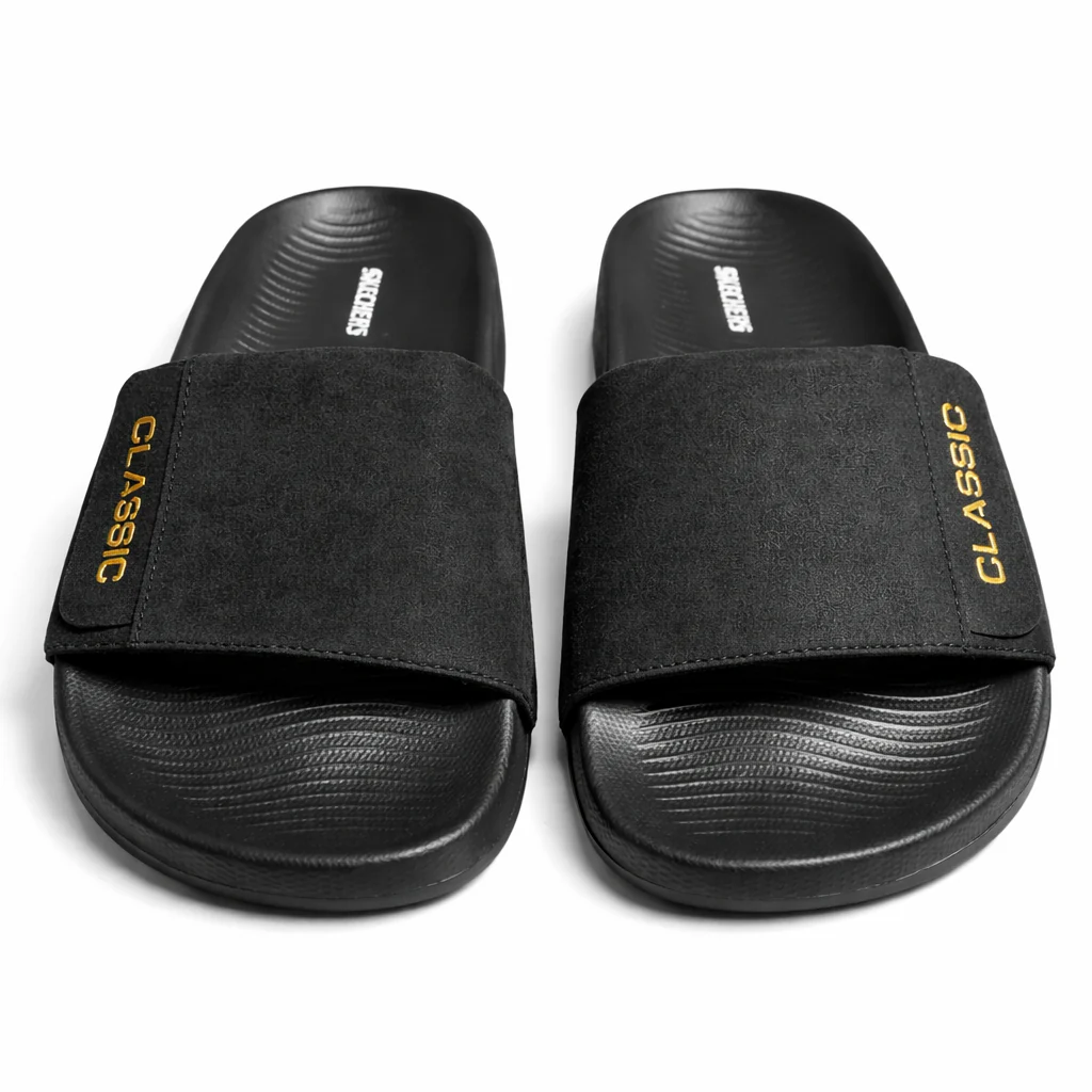 Classic Menâs Comfort Slide Slippers|ZEE-5073 - Image 5