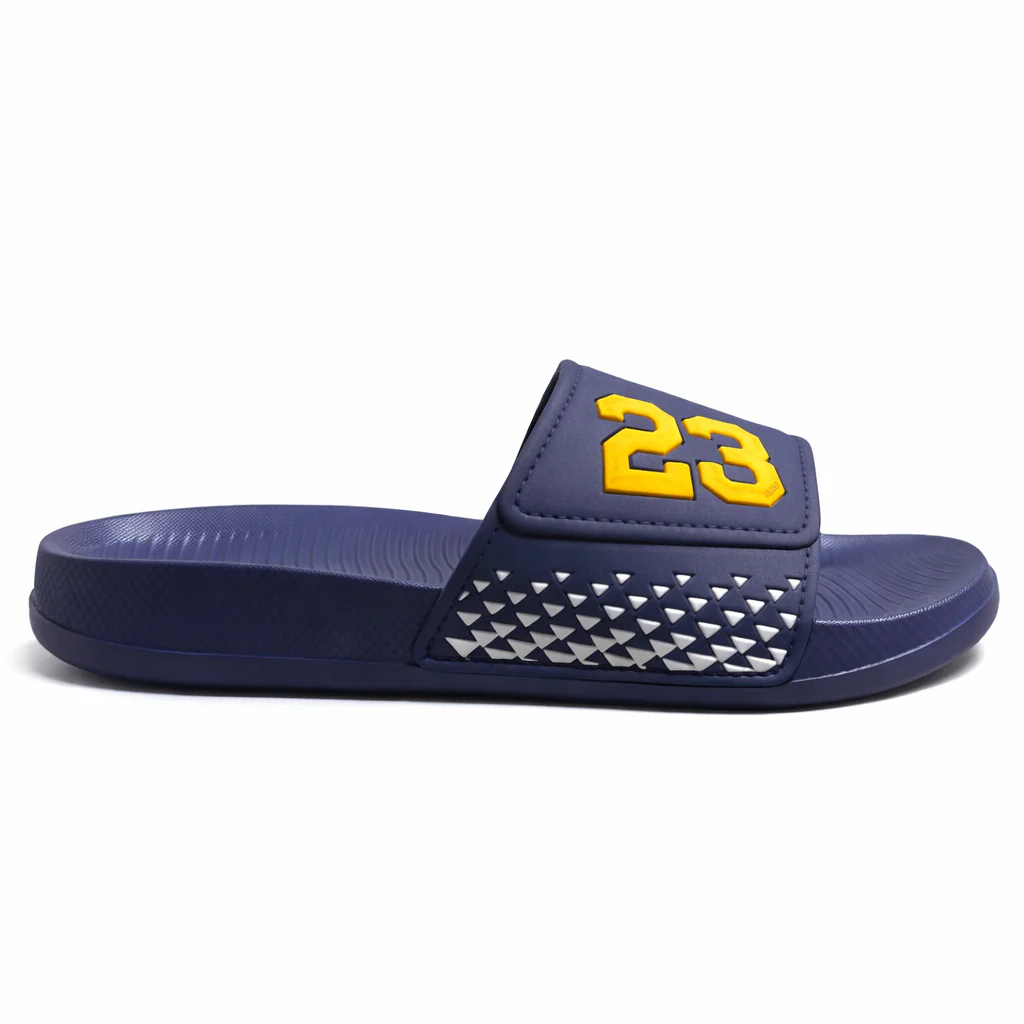 Men’s Black Slide Slipper with Red 23 Logo Comfortable EVR Slippers |Next-R39 - Image 8