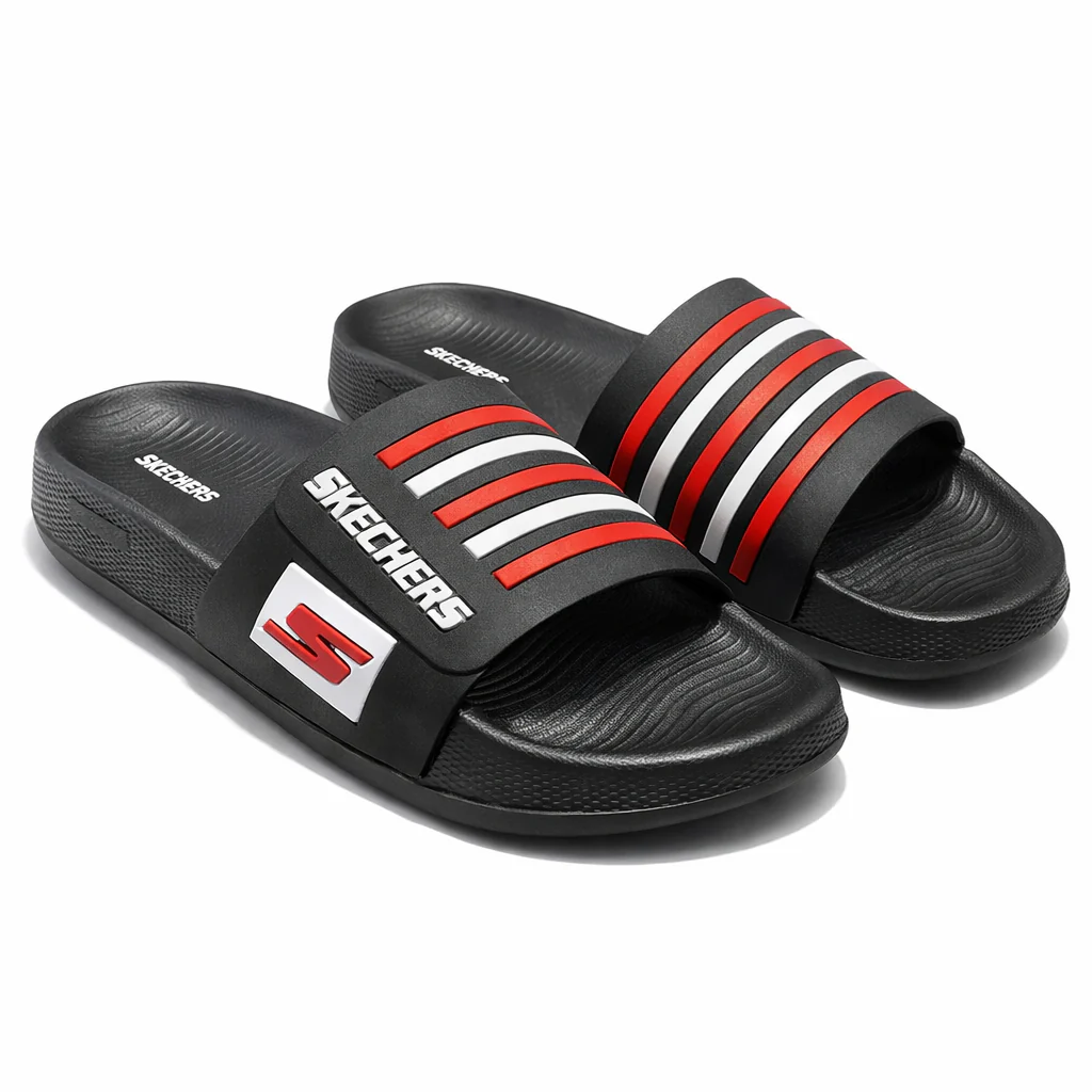 Men’s Comfortable Slide Slippers with Cushioned Footbed |Zee-5072 - Image 3