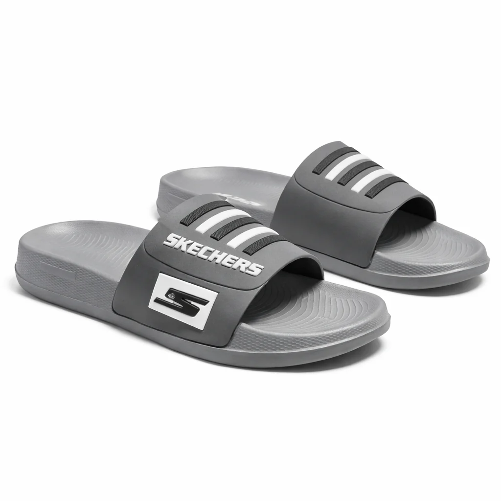 Men’s Comfortable Slide Slippers with Cushioned Footbed |Zee-5072 - Image 4