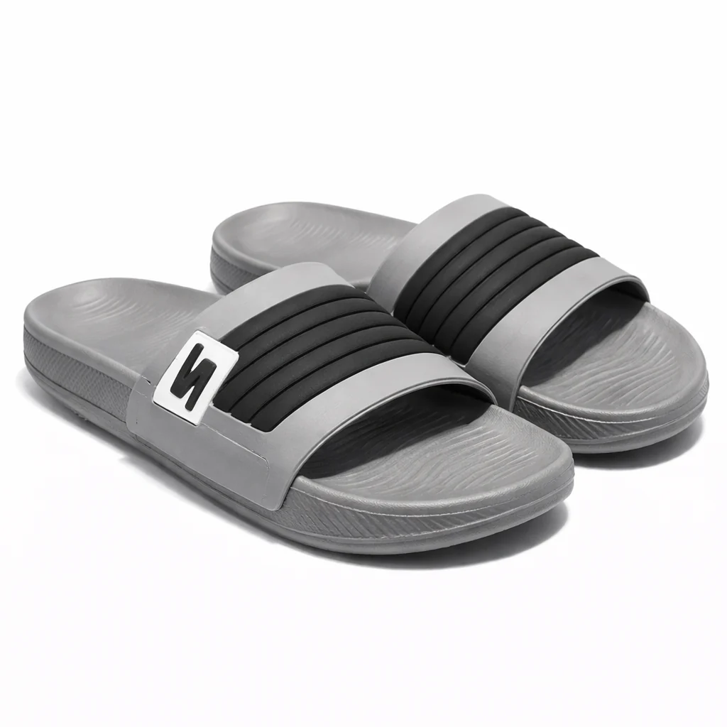 Men’s Comfortable Slide Slippers with Cushioned Footbed |Zee-5064 - Image 2