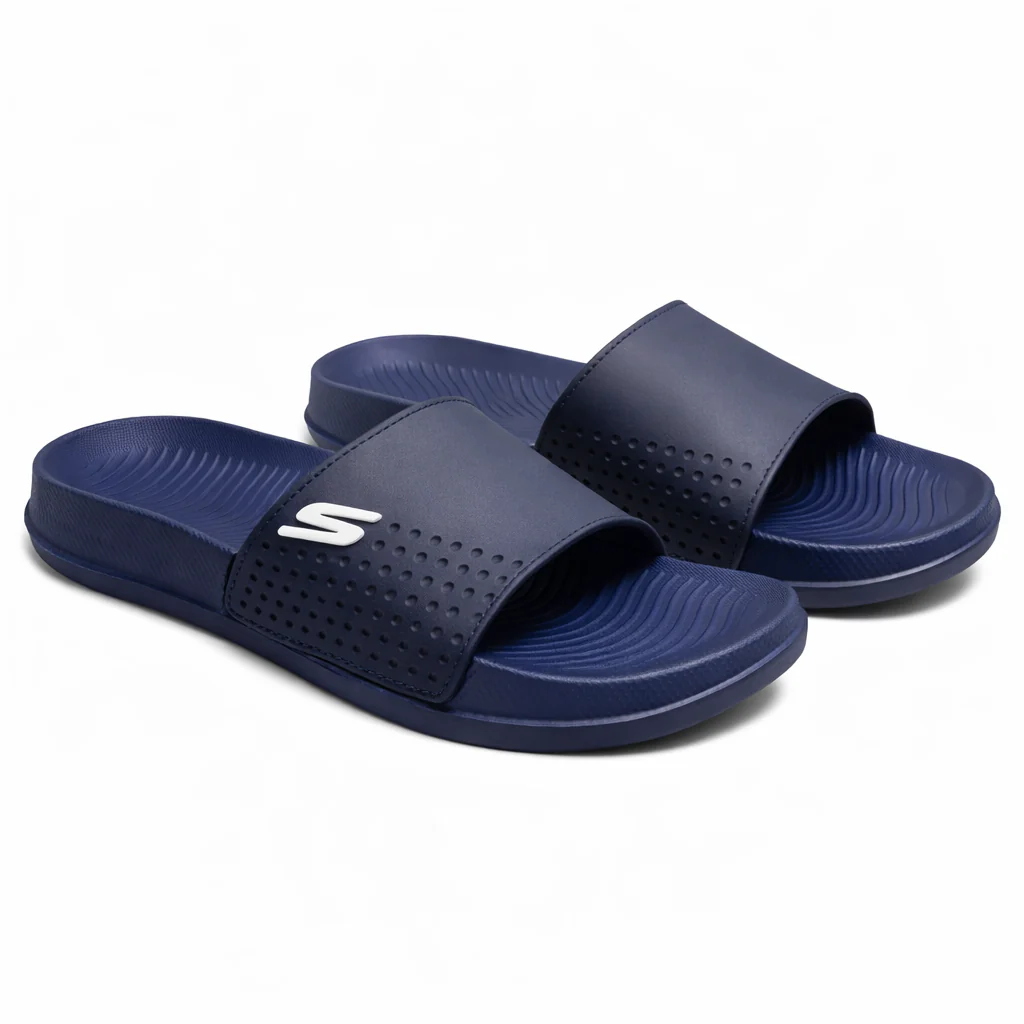 Men’s Navy Blue Comfort Slides Lightweight|Next-S8 - Image 3