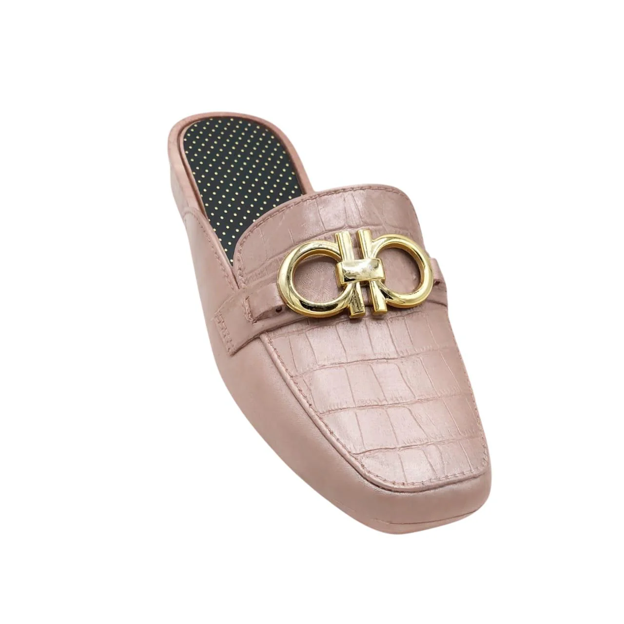 Premium PVC Chain Slip-On Mules|ZEE-345 - Image 4