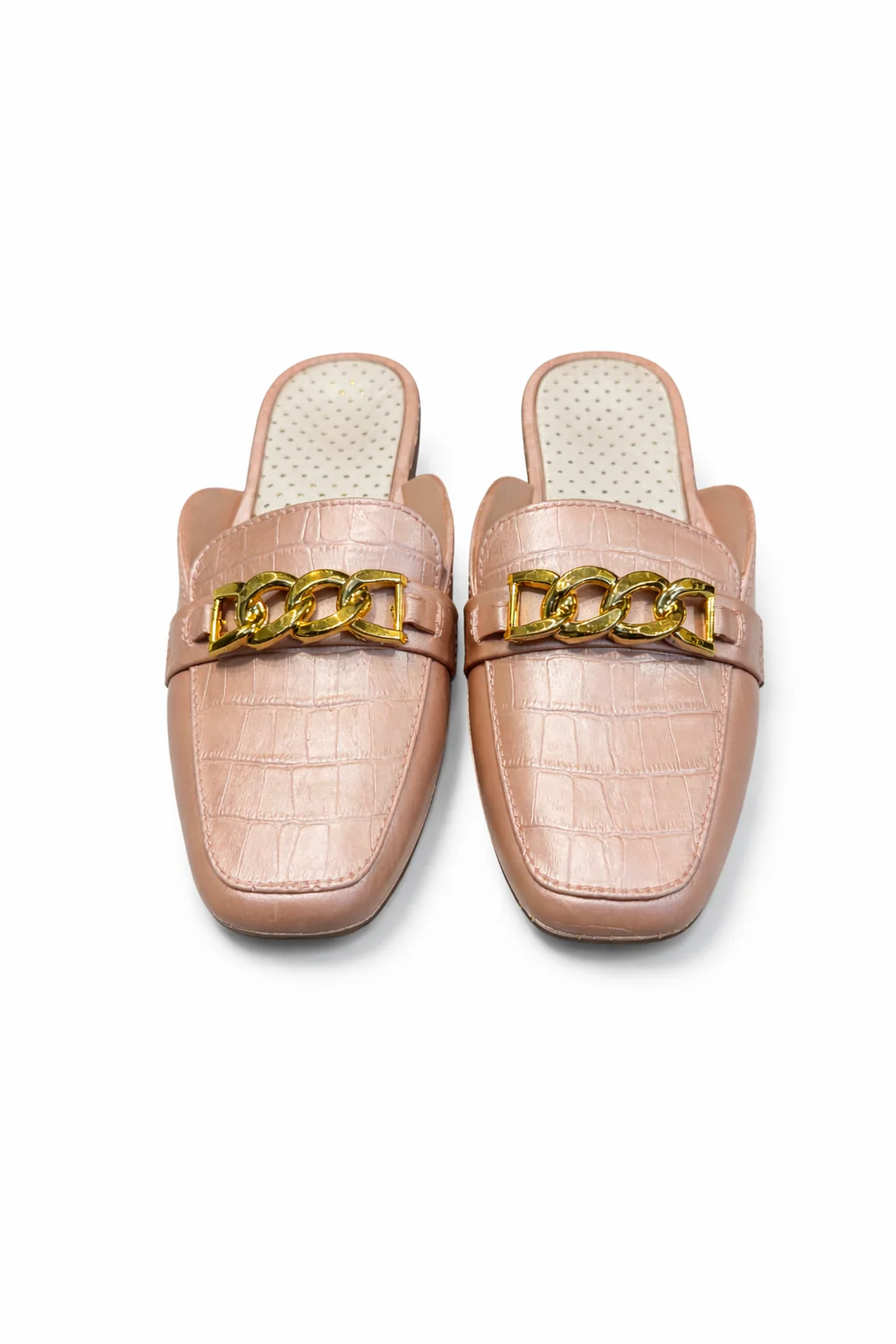 Premium PVC Chain Slip-On Mules|ZEE-344 - Image 14