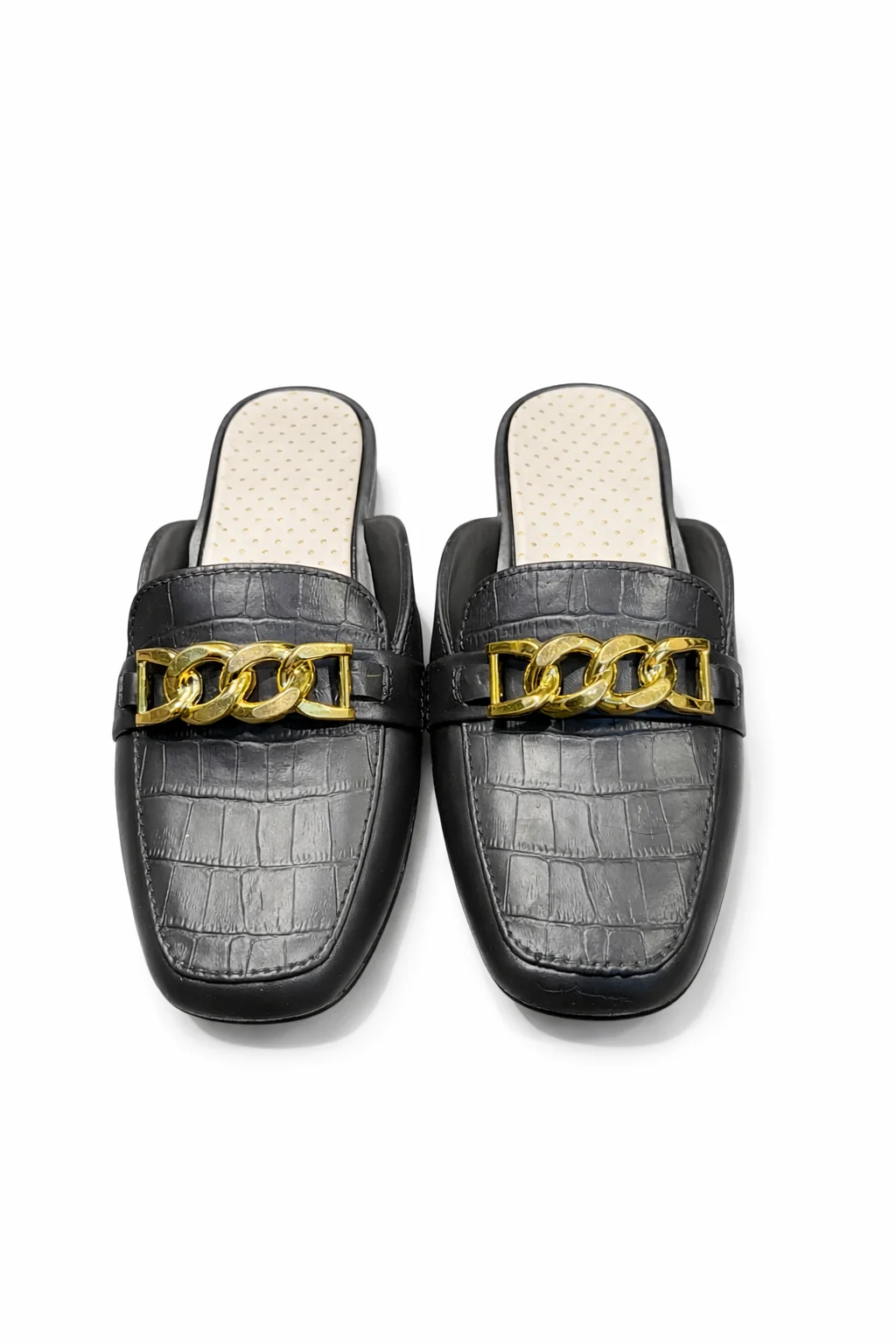 Premium PVC Chain Slip-On Mules|ZEE-344 - Image 19