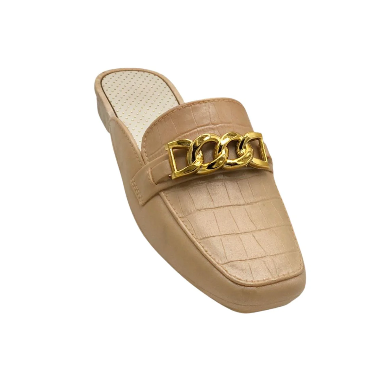 Premium PVC Chain Slip-On Mules|ZEE-344 - Image 6