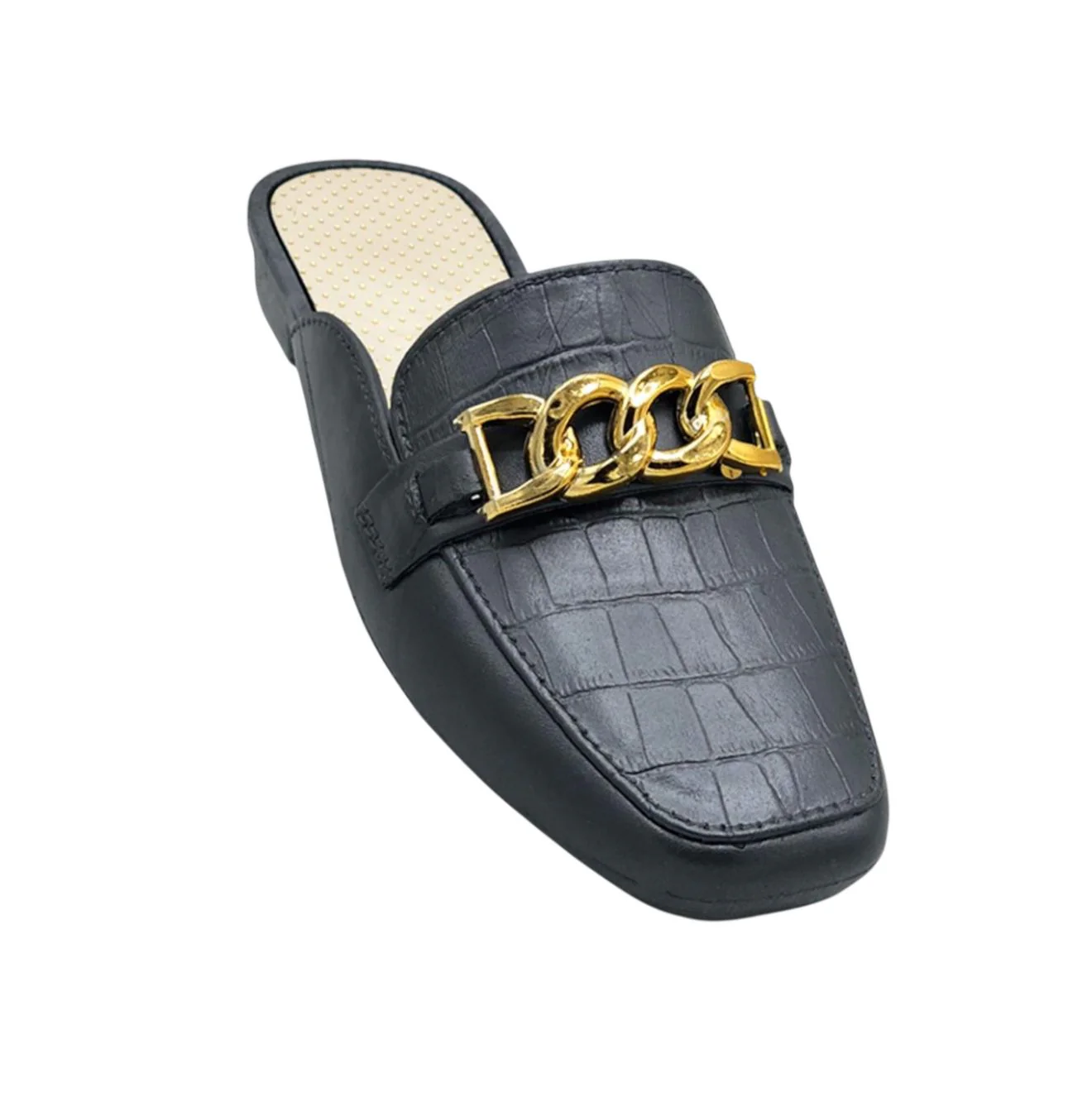 Premium PVC Chain Slip-On Mules|ZEE-344 - Image 7