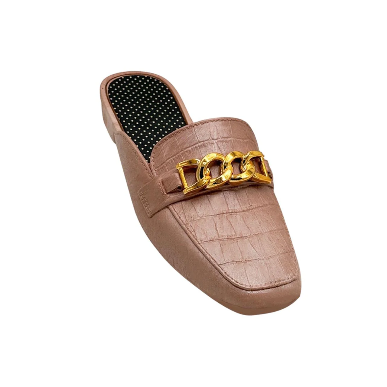 Premium PVC Chain Slip-On Mules|ZEE-344 - Image 9