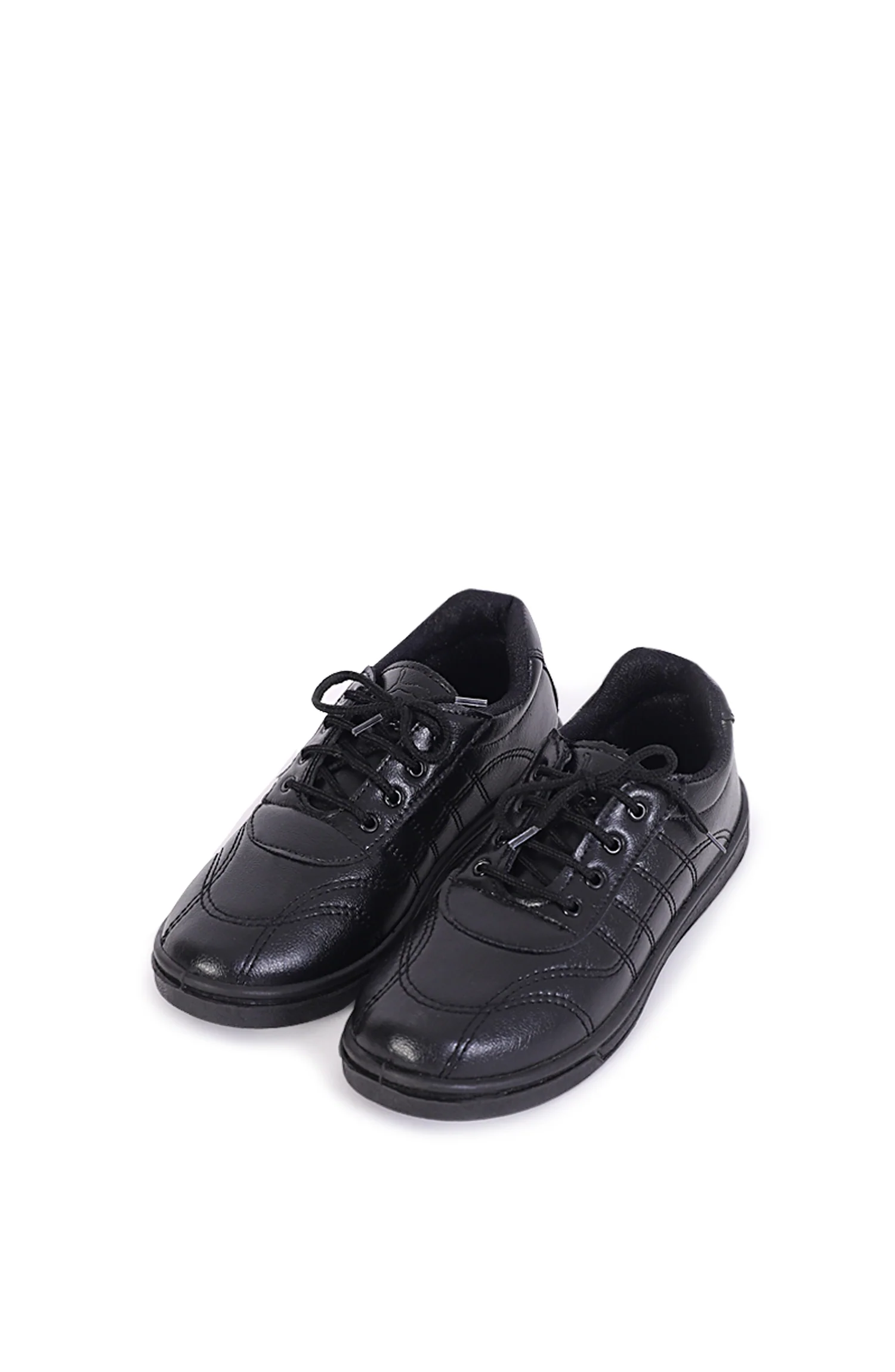 Synthetic Leather School Shoes For Boys |SBS-001 - Image 6