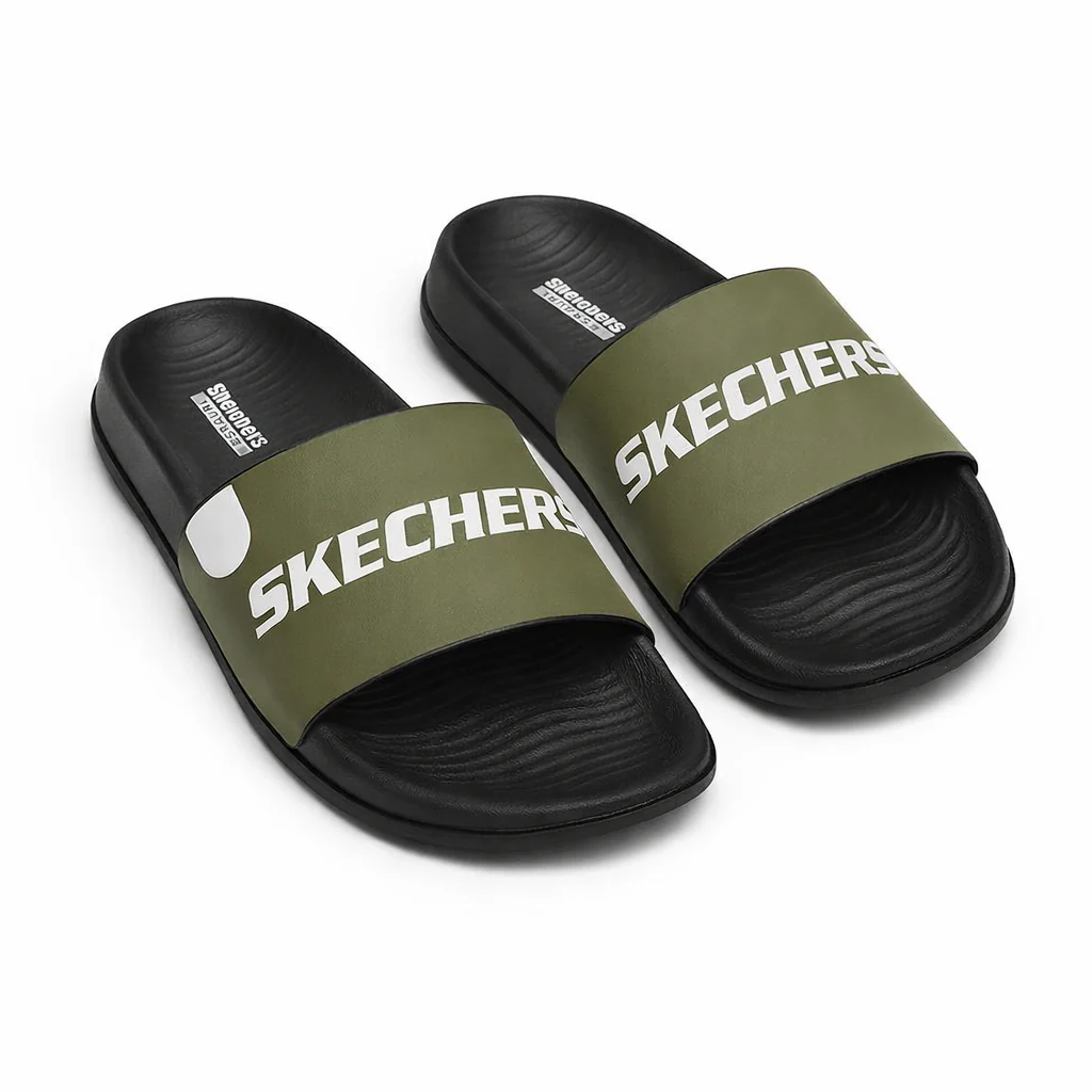 Skechers Men’s Comfort Slide Rexine Upper & Cushioned Sole
|SG-4007 - Image 2