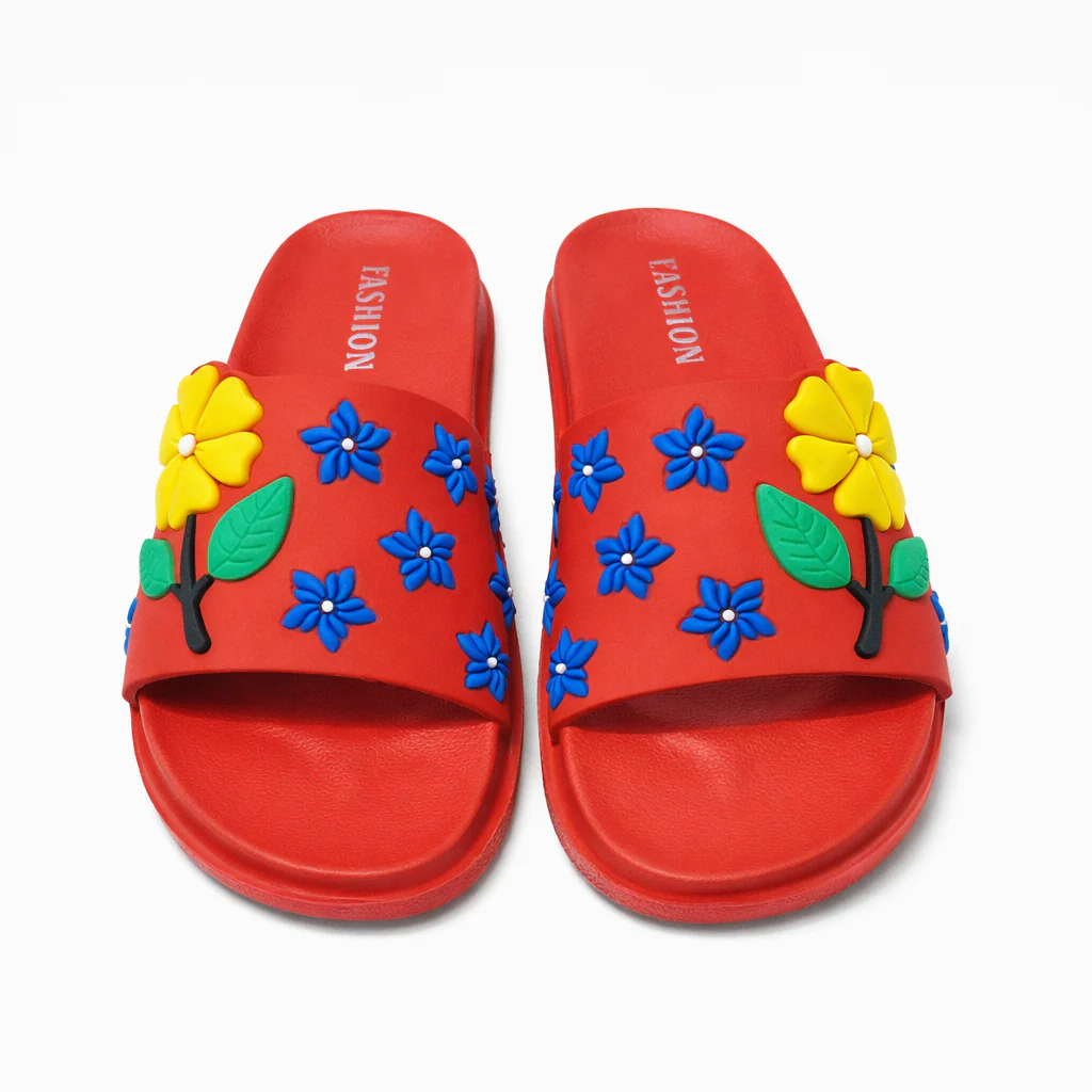 Urban Walk Women Flower Comfort Slides EVA Slippers|SG-5002 - Image 10