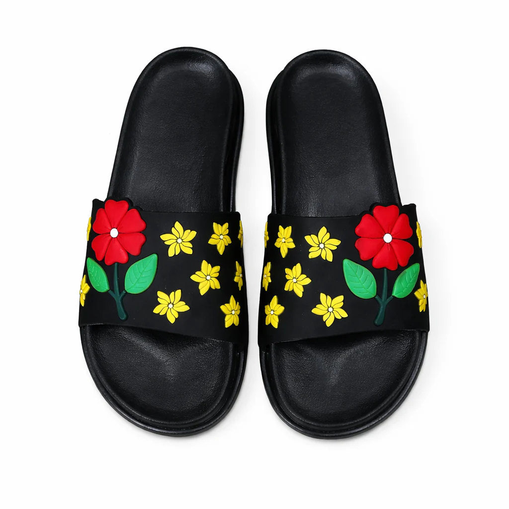Urban Walk Women Flower Comfort Slides EVA Slippers|SG-5002 - Image 12