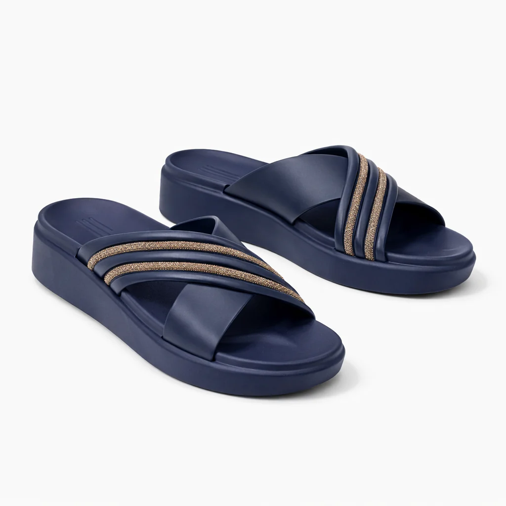 Urban Walk Women Platform Slippers Premium Comfort Slide |WJ-4940 - Image 5