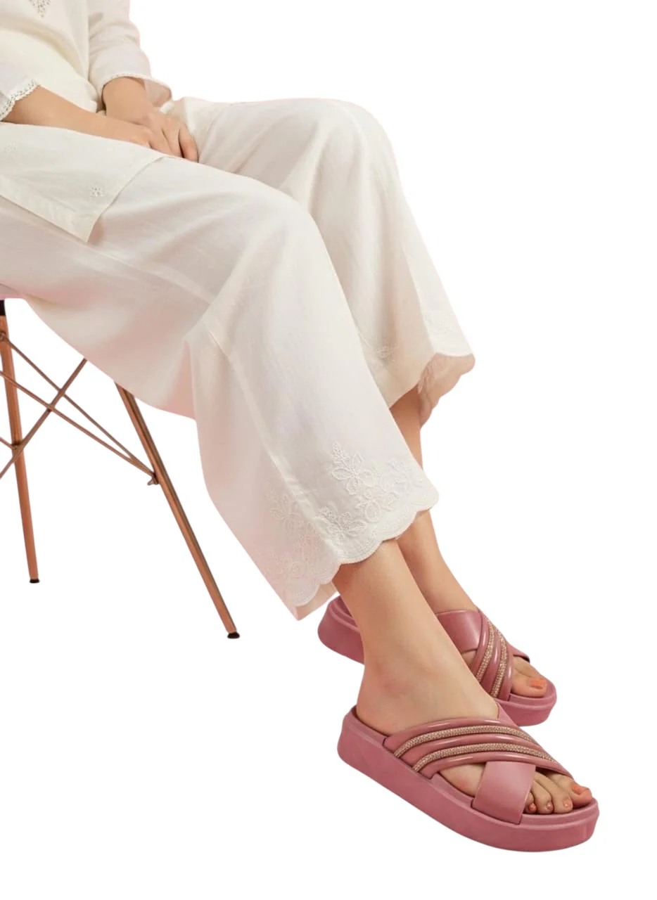 Urban Walk Women Platform Slippers Premium Comfort Slide |WJ-4940 - Image 8