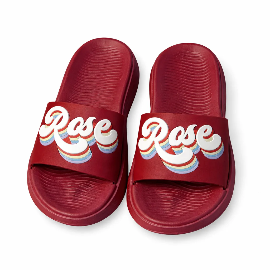 Urban Walk Women Platform Slippers Premium Comfort Slide |WJ-4401 Rose - Image 12