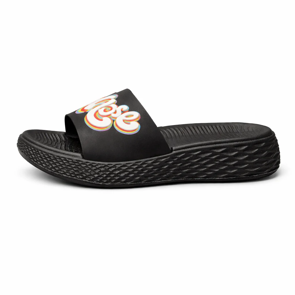 Urban Walk Women Platform Slippers Premium Comfort Slide |WJ-4401 Rose - Image 15