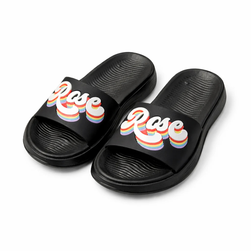 Urban Walk Women Platform Slippers Premium Comfort Slide |WJ-4401 Rose - Image 7