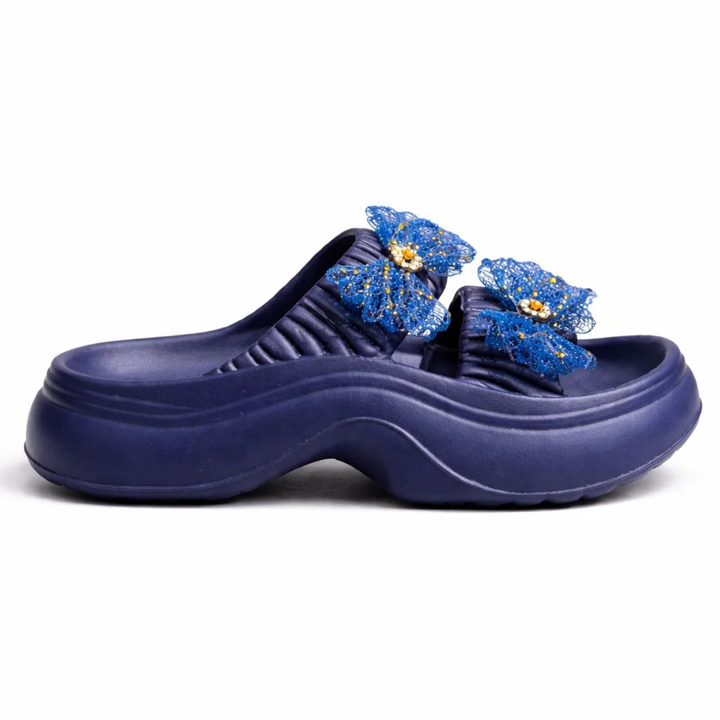 Urban Walk kids EVR Slippers with Bow|Yes-01 - Image 4