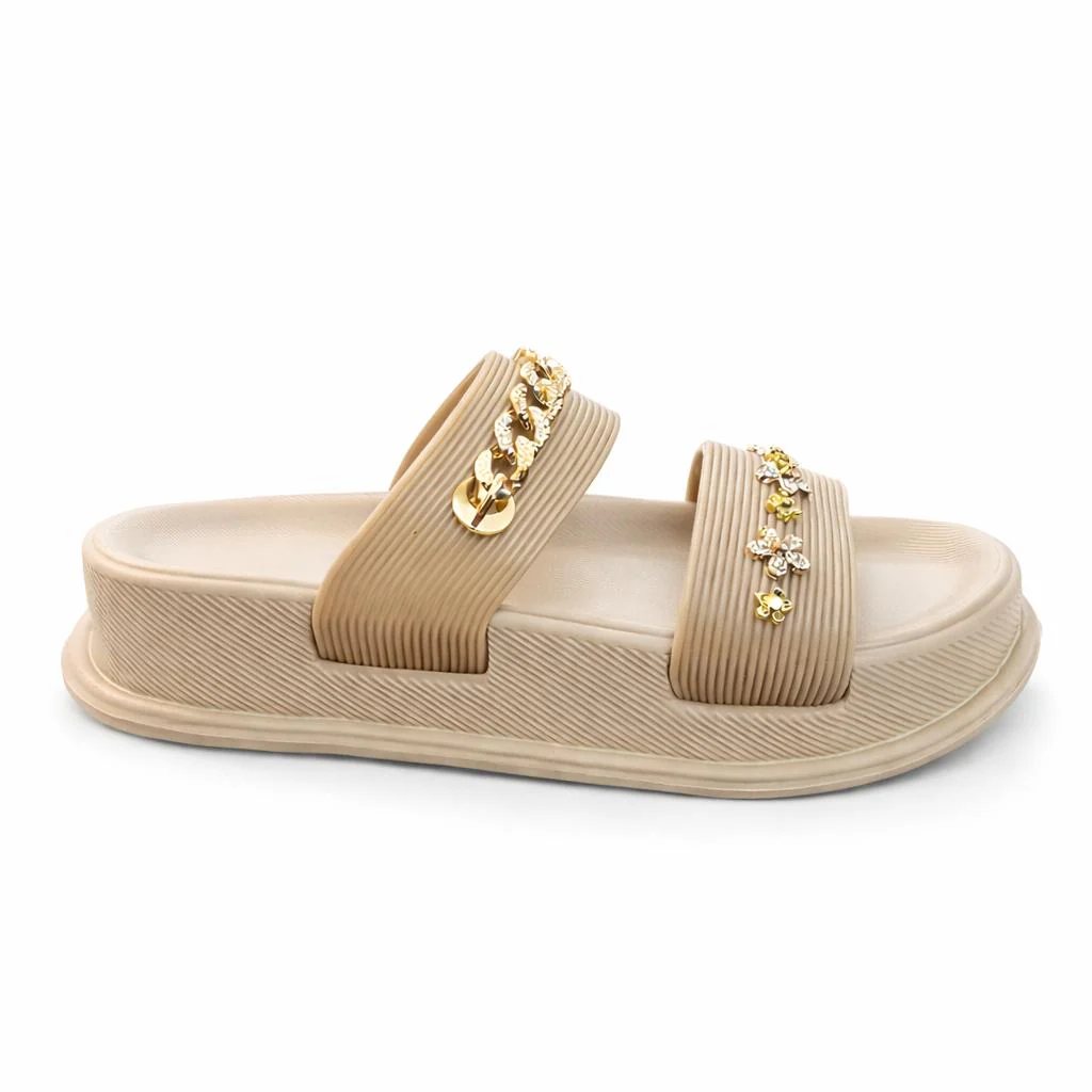 Urban Walk Women’s Luxury Chain Slide Slippers|Zee-251 - Image 9