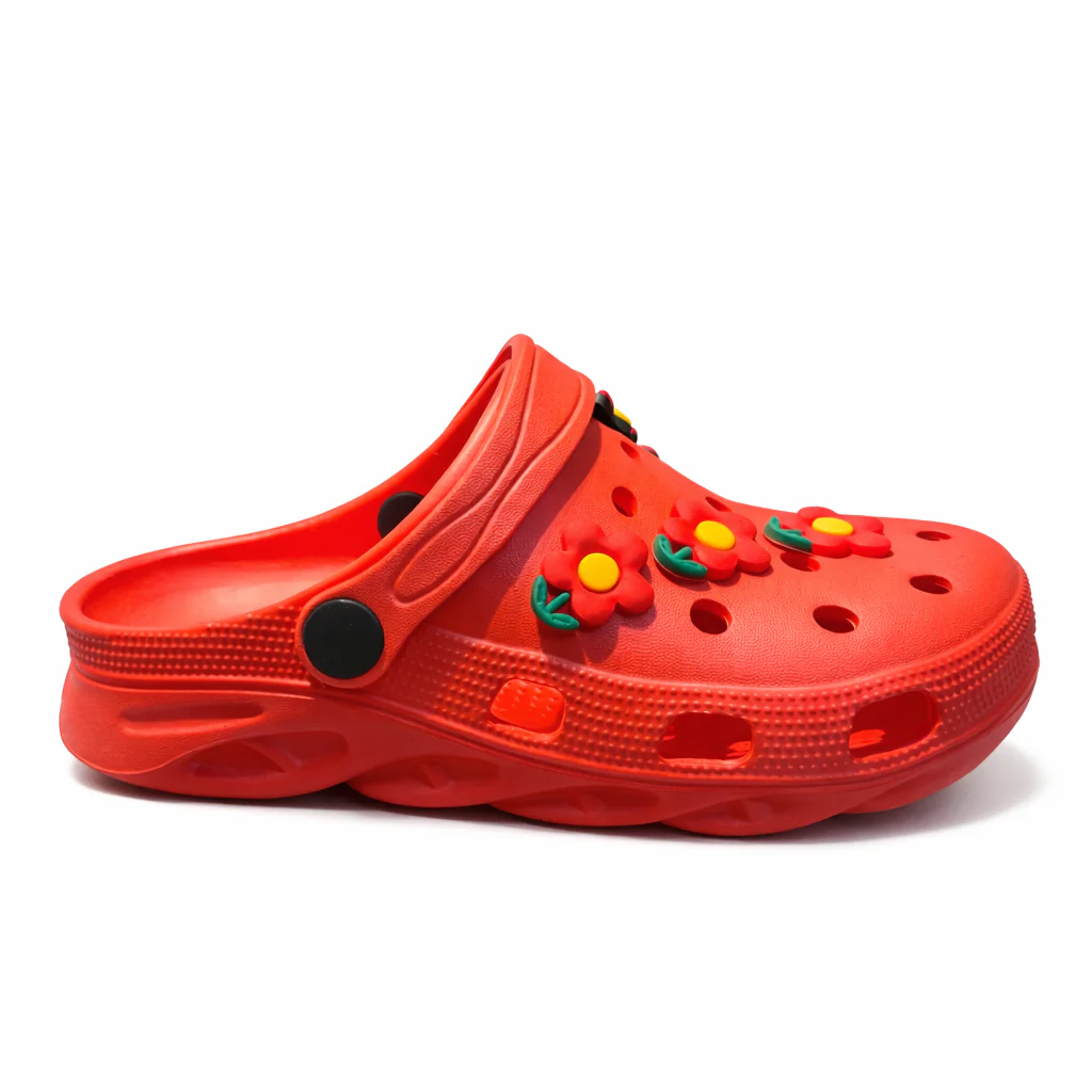 Women’s EVR Clogs with Flower Charms Lightweight Comfort Slippers|FF-C02 - Image 10