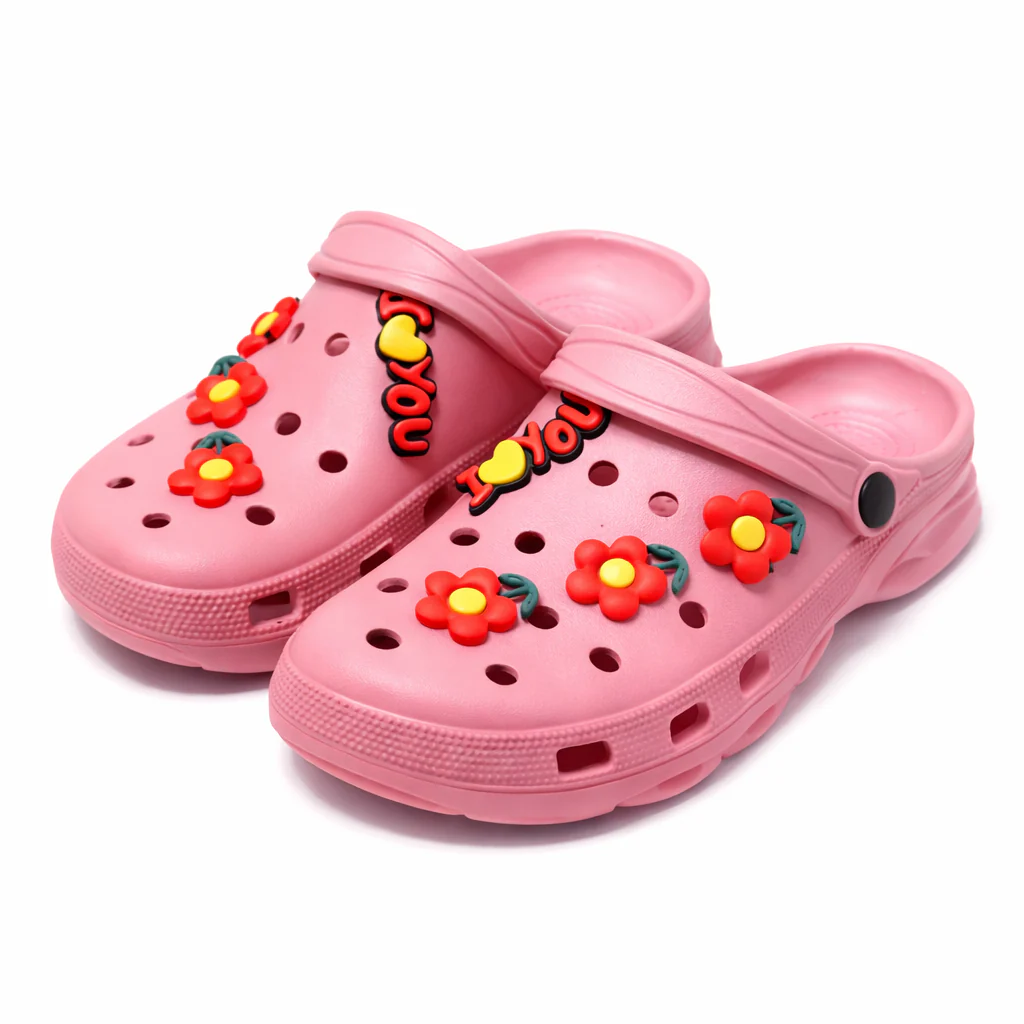 Women’s EVR Clogs with Flower Charms Lightweight Comfort Slippers|FF-C02 - Image 4