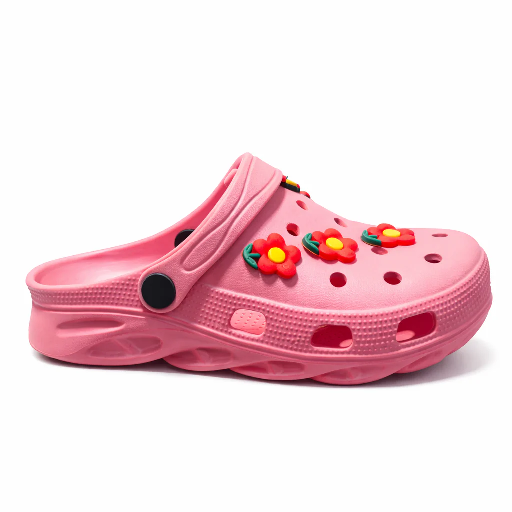 Women’s EVR Clogs with Flower Charms Lightweight Comfort Slippers|FF-C02 - Image 5