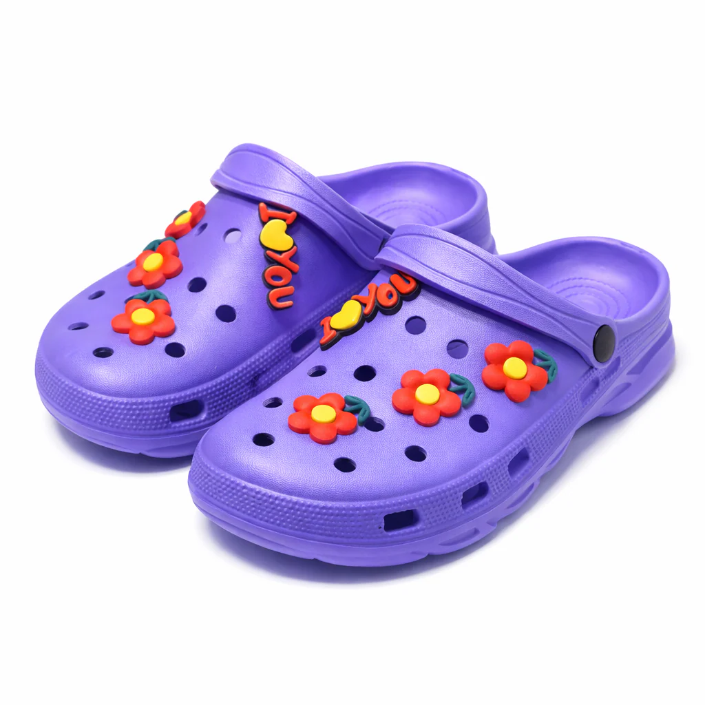 Women’s EVR Clogs with Flower Charms Lightweight Comfort Slippers|FF-C02 - Image 6