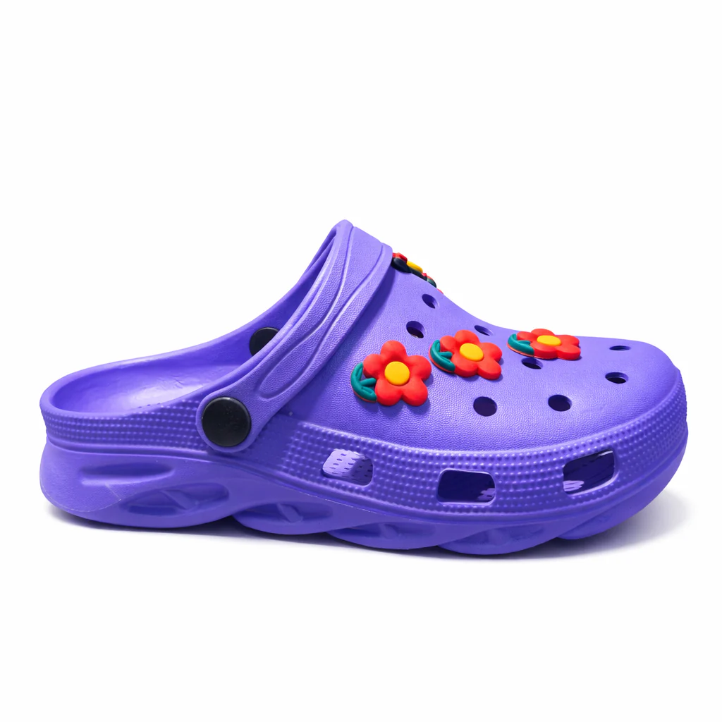 Women’s EVR Clogs with Flower Charms Lightweight Comfort Slippers|FF-C02 - Image 8