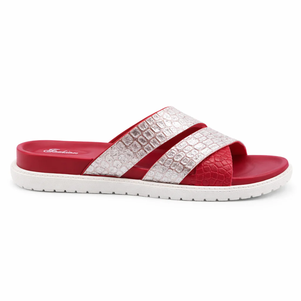 Women’s Fashion Double Strap Comfort Slides|Zee-353 - Image 5